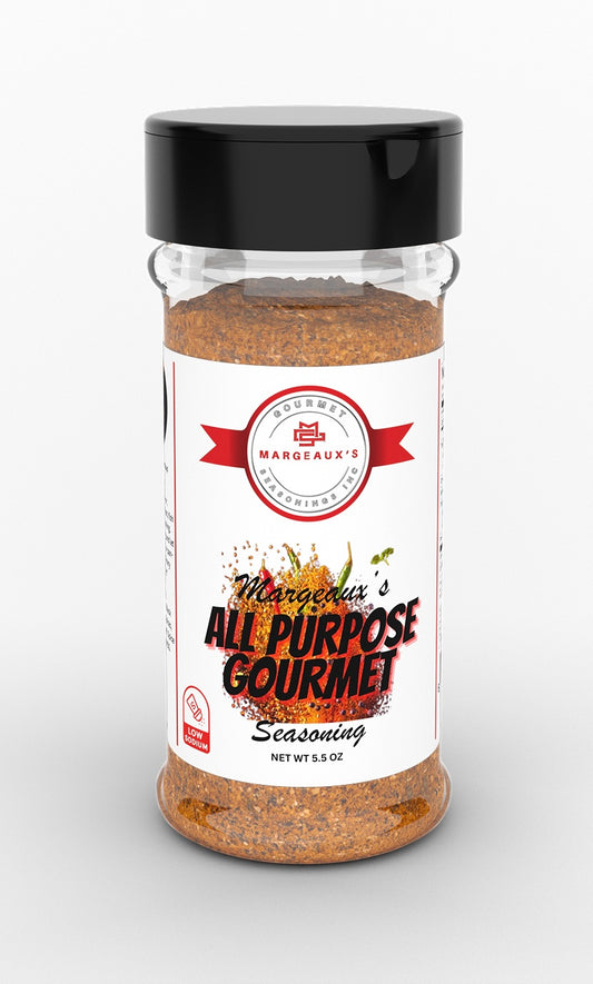 Margeaux's All-Purpose Gourmet Seasoning bottle
