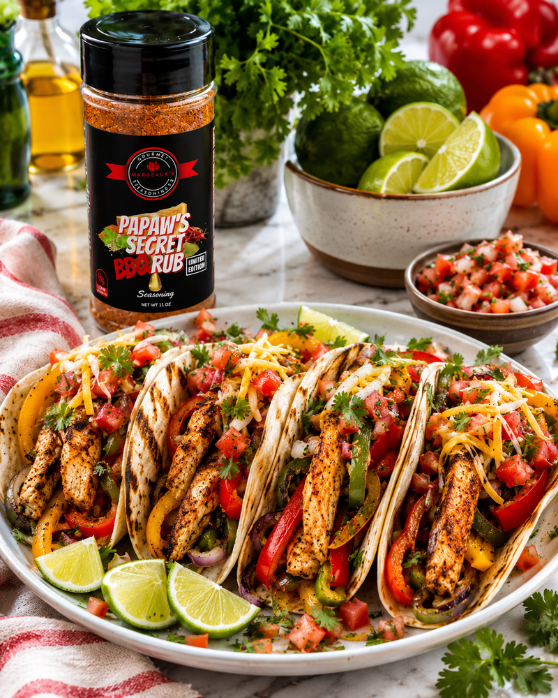 Grilled Chicken Taco Recipe | Margeaux's Gourmet Seasonings