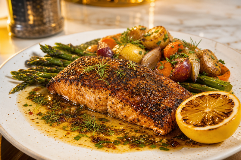 Grilled Salmon